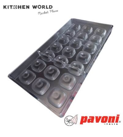 พิมพ์อบขนมโพลีคาร์บอเนต PAVONI CT0789-47 จำนวน 21 ช่อง_10